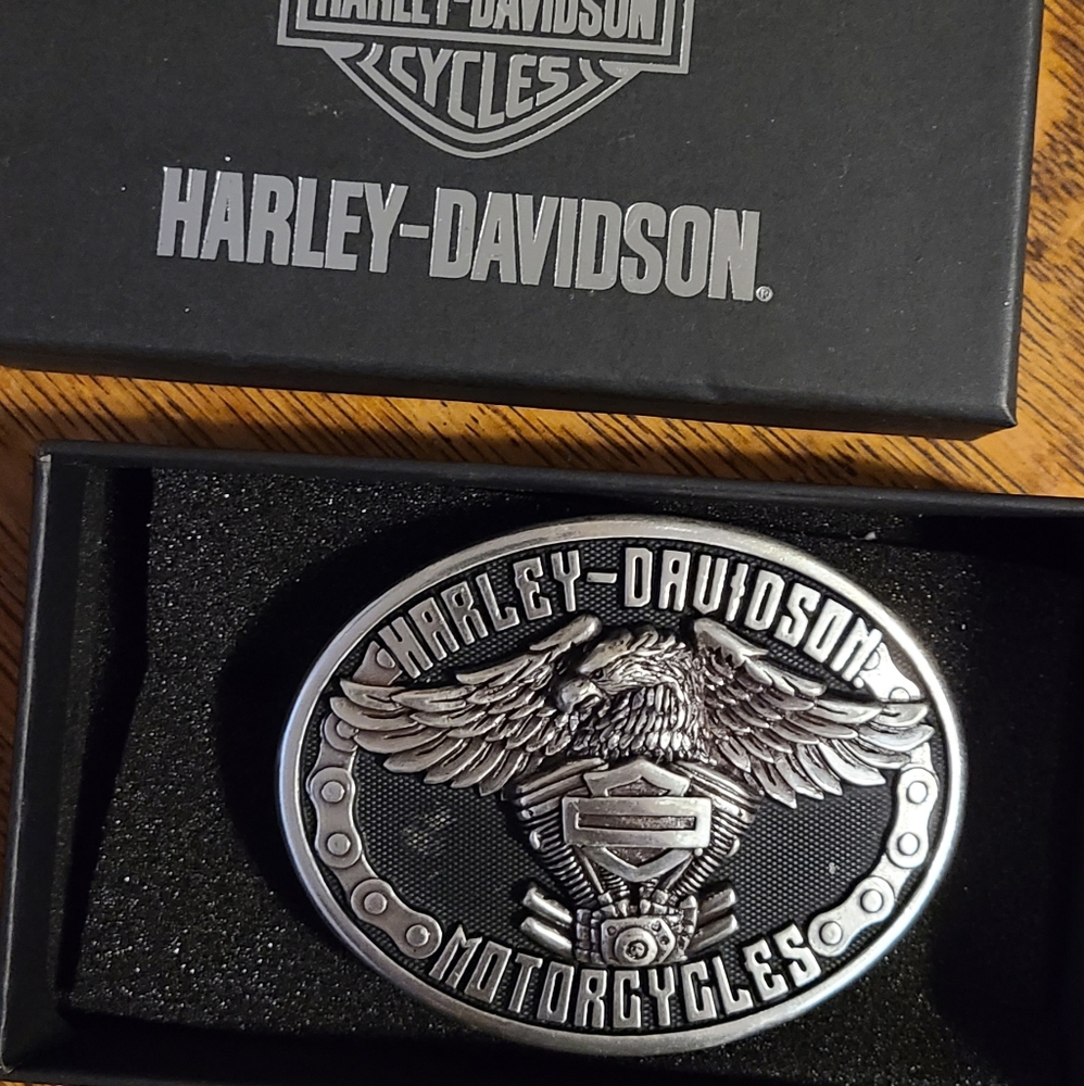 Harley belt buckle